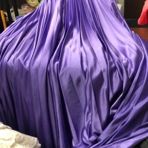 Ladies purple dress large